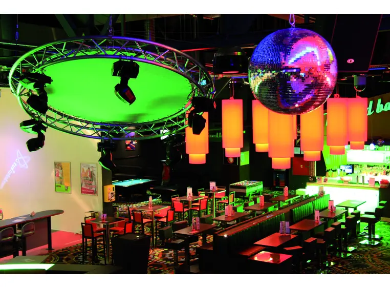 EUROLITE Mirror ball 30cm gold 